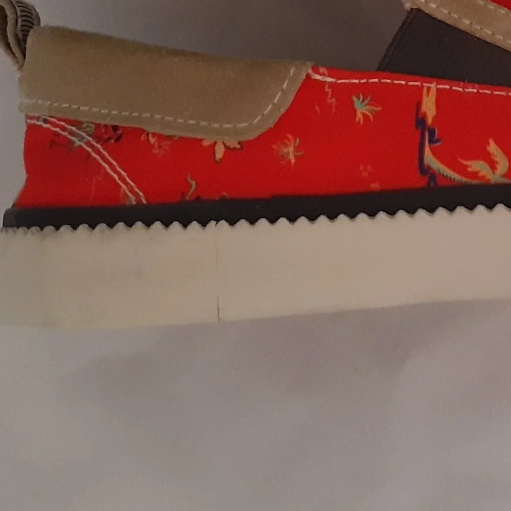 Scotch & Soda Hawaiian Print Slip-on Shoes